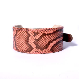 Obroża dla charta - Snakeskin Coral